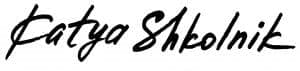 Katya Shkolnik signature